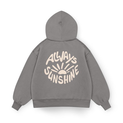 Felpa oversize con cappuccio Always Sunshine