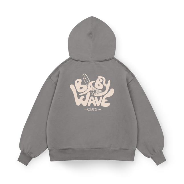 Felpa con cappuccio Baby Wave Club Oversize