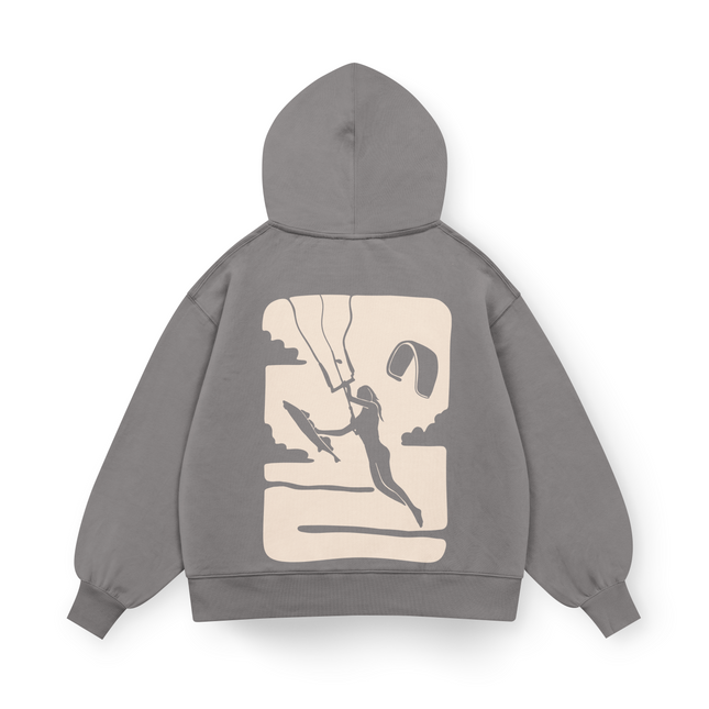 Felpa con cappuccio Board Off oversize