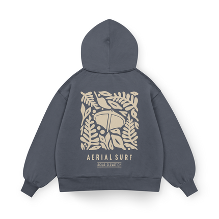 Felpa con cappuccio Oversized Aerial Surf