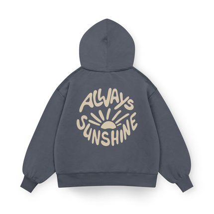 Felpa oversize con cappuccio Always Sunshine
