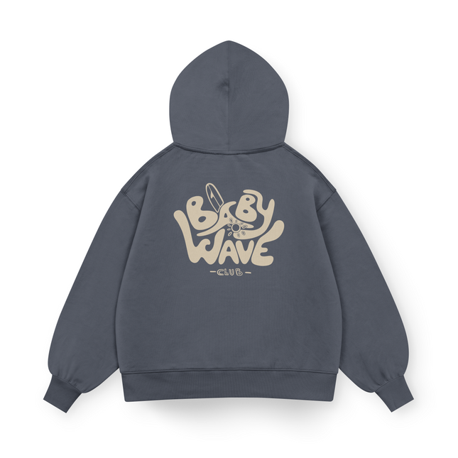 Felpa con cappuccio Baby Wave Club Oversize