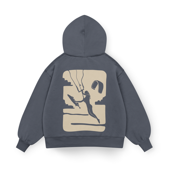 Felpa con cappuccio Board Off oversize
