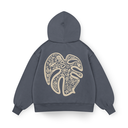 Monstera Hoodie Oversized
