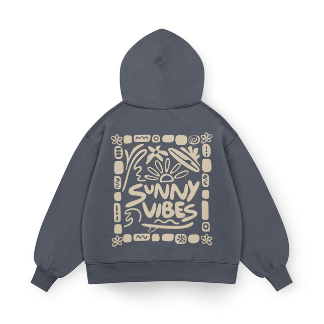 Sunny Vibes Hoodie Oversized