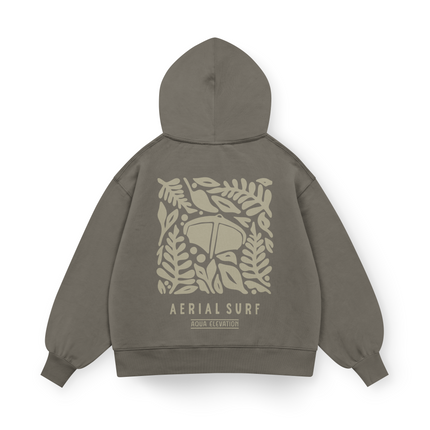 Felpa con cappuccio Oversized Aerial Surf