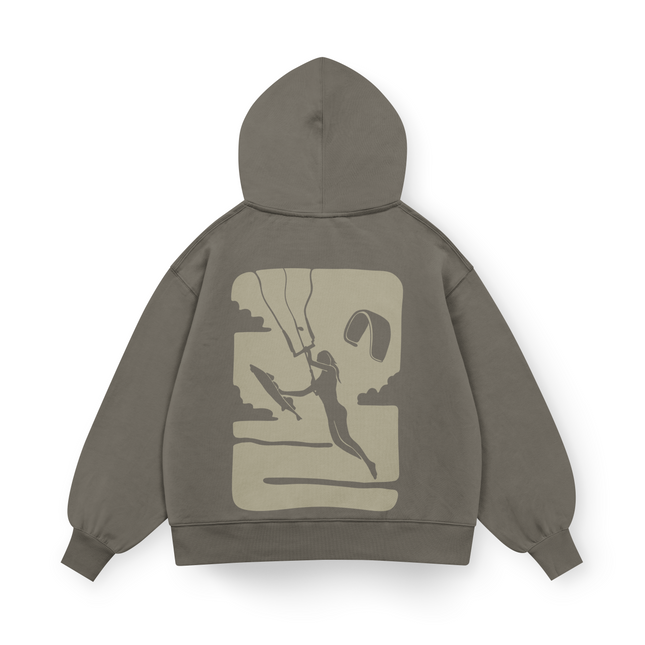 Felpa con cappuccio Board Off oversize
