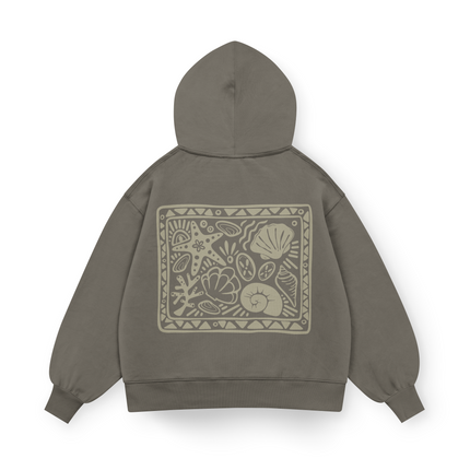 Seashell Party Hoodie Oversized