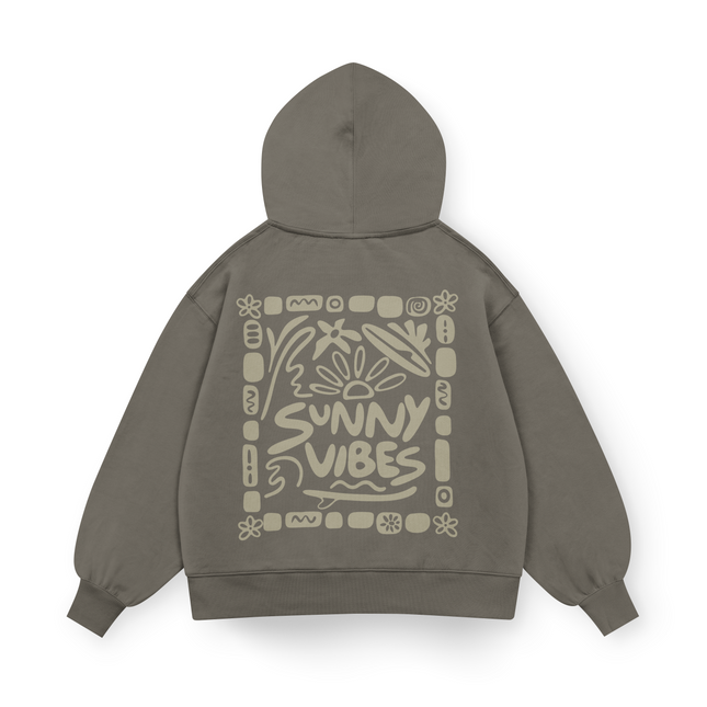Sunny Vibes Hoodie Oversized