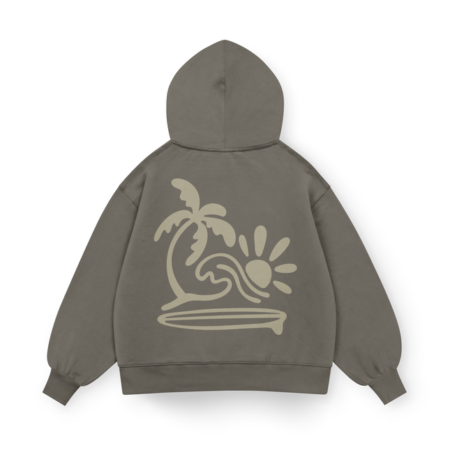 Surf Beach Hoodie Oversized