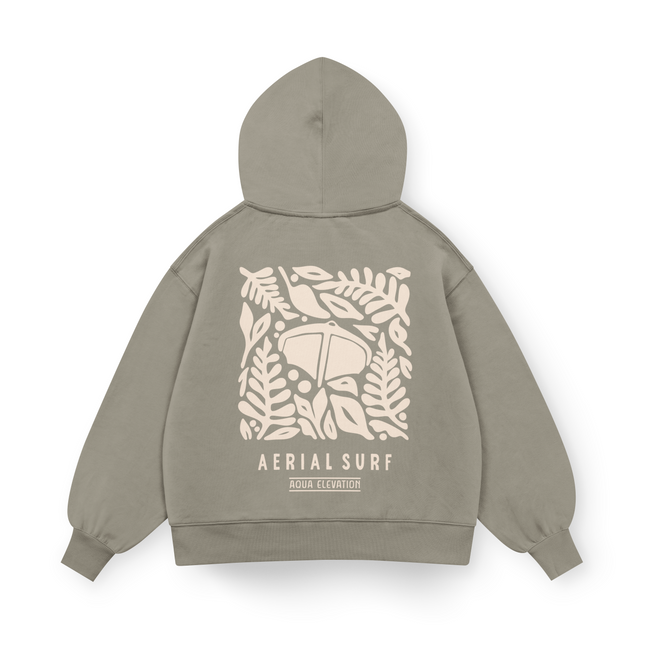 Felpa con cappuccio Oversized Aerial Surf