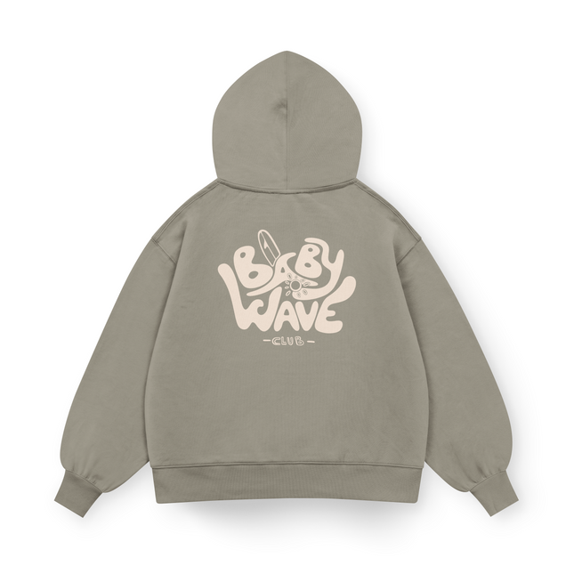 Felpa con cappuccio Baby Wave Club Oversize