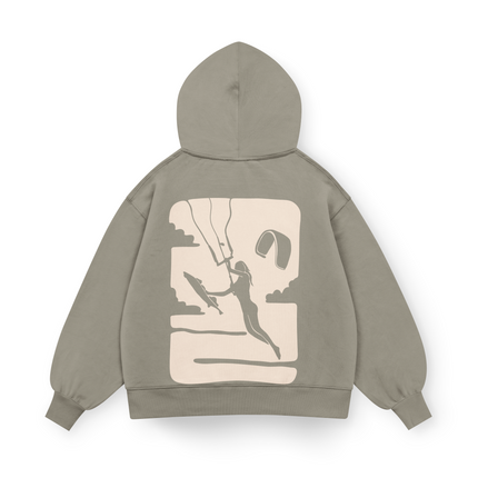 Felpa con cappuccio Board Off oversize