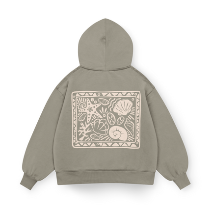 Seashell Party Hoodie Oversized