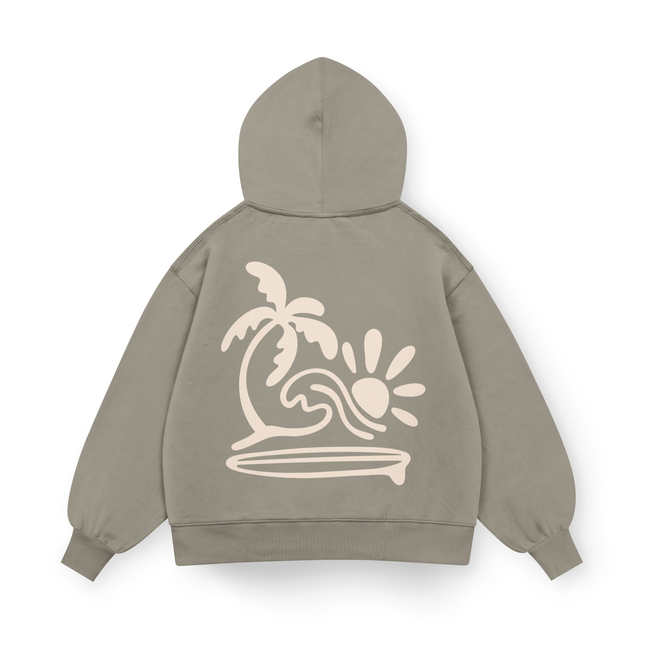 Surf Beach Hoodie Oversized