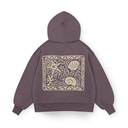 Seashell Party Hoodie Oversized
