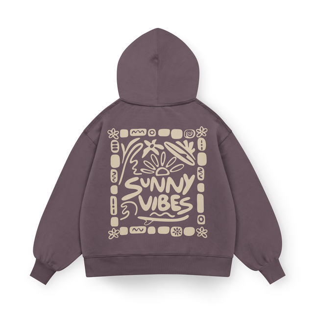 Sunny Vibes Hoodie Oversized