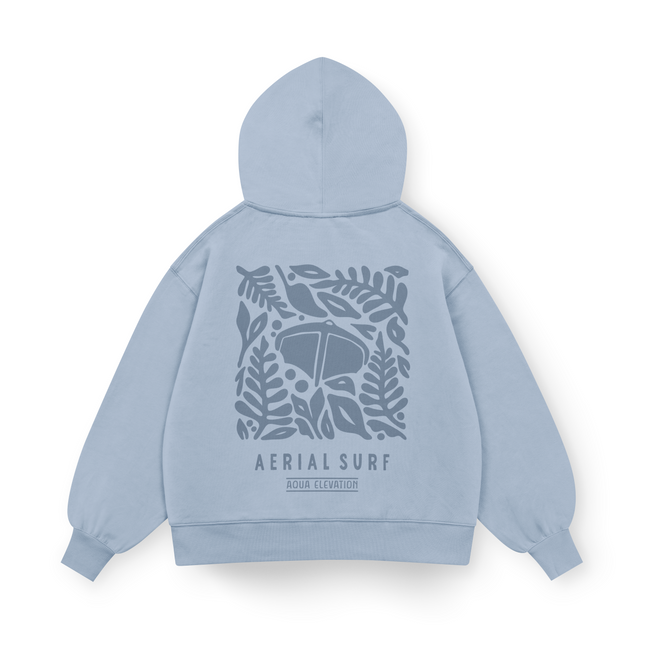 Felpa con cappuccio Oversized Aerial Surf