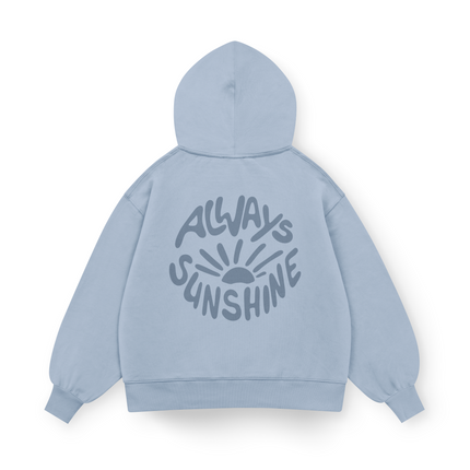 Felpa oversize con cappuccio Always Sunshine