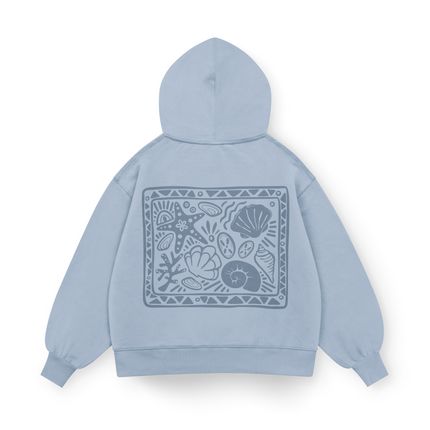 Seashell Party Hoodie Oversized