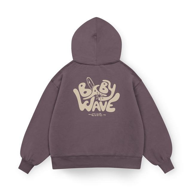 Felpa con cappuccio Baby Wave Club Oversize
