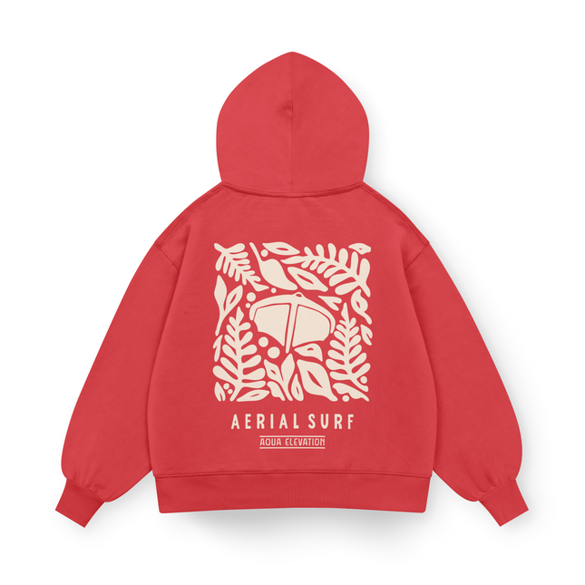 Felpa con cappuccio Oversized Aerial Surf