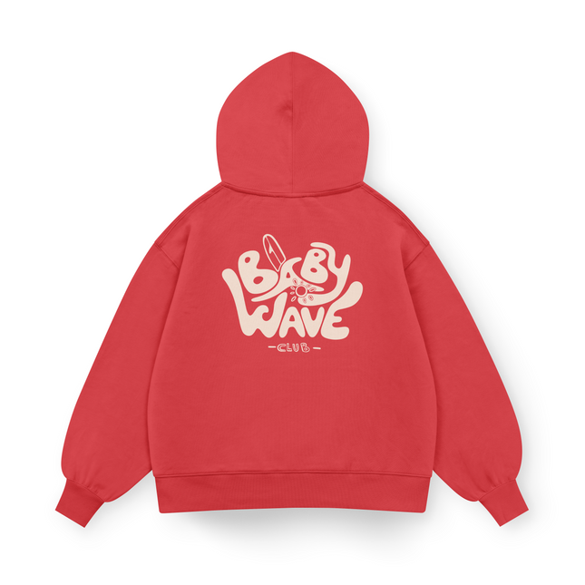 Felpa con cappuccio Baby Wave Club Oversize