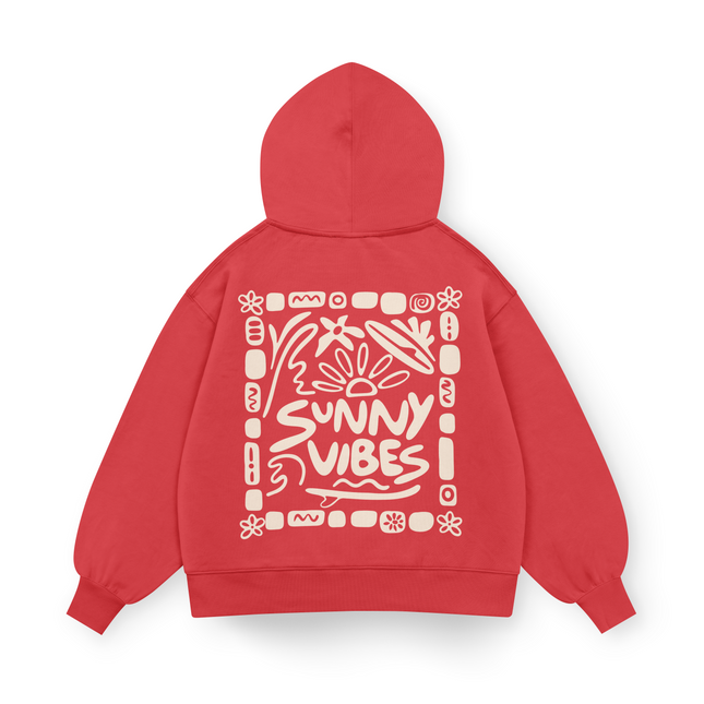 Sunny Vibes Hoodie Oversized