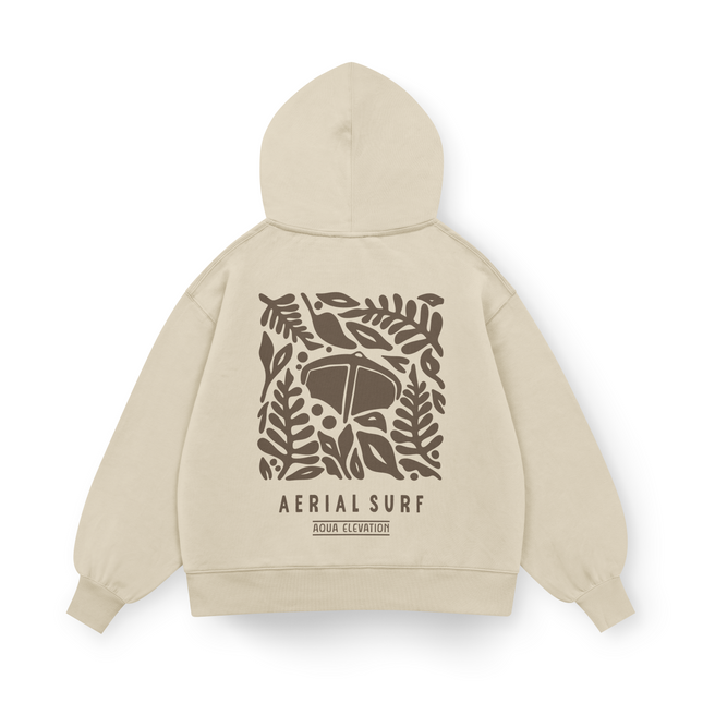 Felpa con cappuccio Oversized Aerial Surf