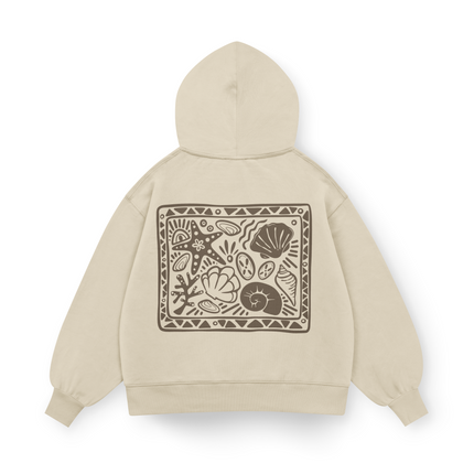 Seashell Party Hoodie Oversized