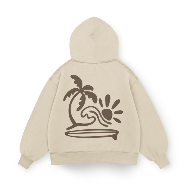 Surf Beach Hoodie Oversized