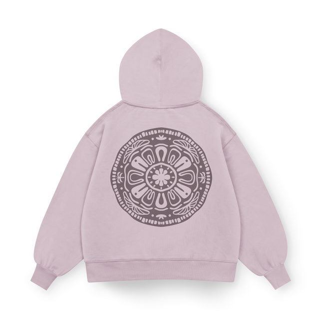 Surf Geometric Hoodie Oversized