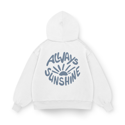 Felpa oversize con cappuccio Always Sunshine