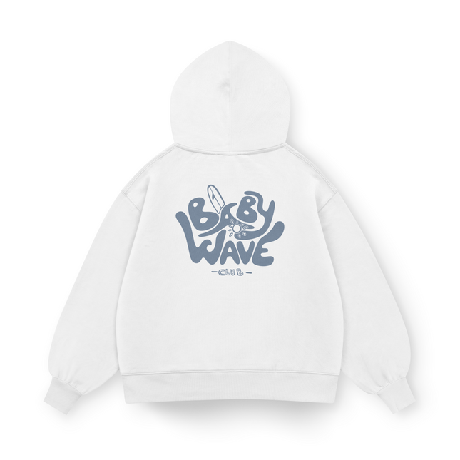Felpa con cappuccio Baby Wave Club Oversize