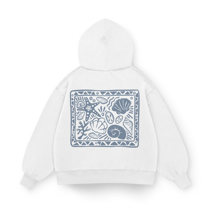 Seashell Party Hoodie Oversized