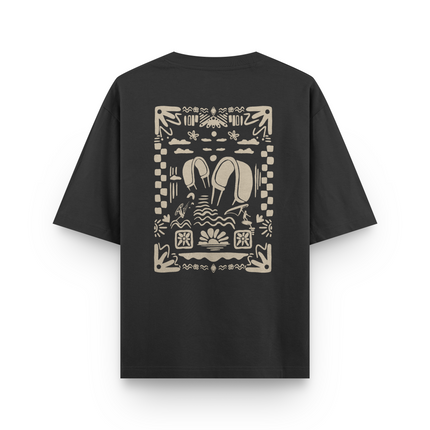 Boho Beach T-Shirt Oversized