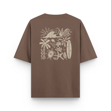 T-shirt oversize Beachy Vibes