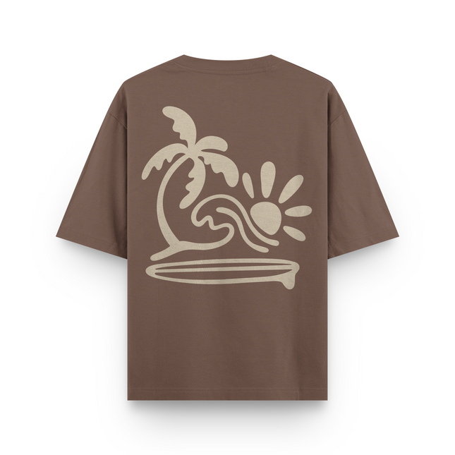 Surf Beach T-Shirt Oversized