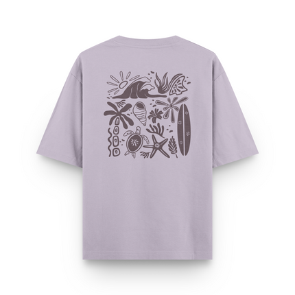 T-shirt oversize Beachy Vibes