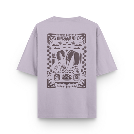 Boho Beach T-Shirt Oversized