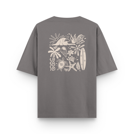 T-shirt oversize Beachy Vibes