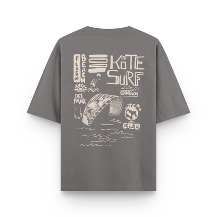 Flag Beach T-Shirt Oversized