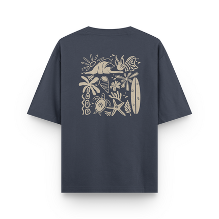 T-shirt oversize Beachy Vibes
