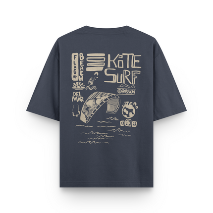 Flag Beach T-Shirt Oversized