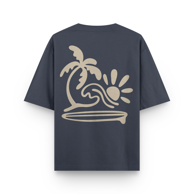 Surf Beach T-Shirt Oversized