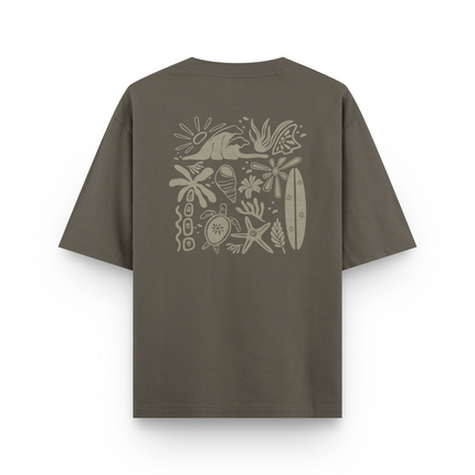 T-shirt oversize Beachy Vibes