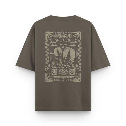 Boho Beach T-Shirt Oversized