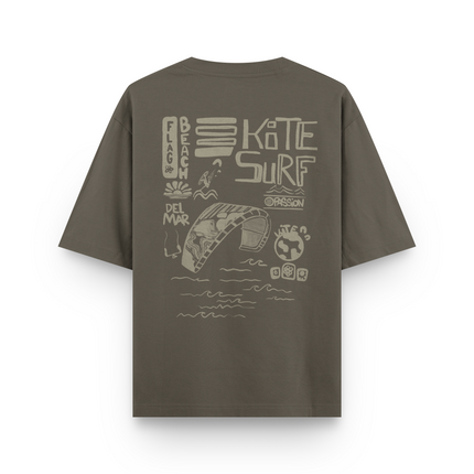 Flag Beach T-Shirt Oversized