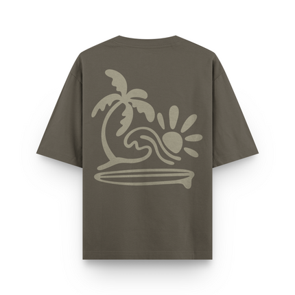 Surf Beach T-Shirt Oversized