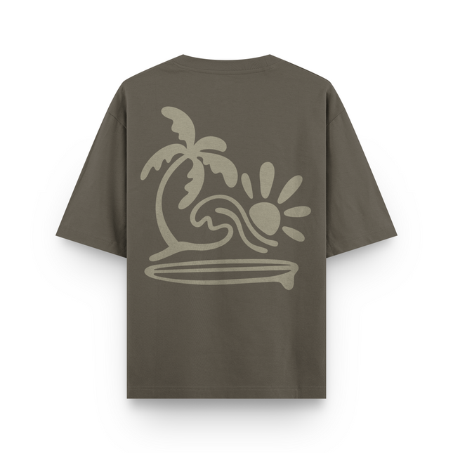Surf Beach T-Shirt Oversized
